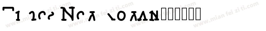 Times New Rowan字体转换